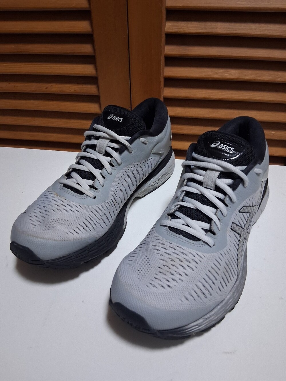 ASICS GEL-Kayano 25 Grey/Black Women's Running Shoe * Size: 9 - Picture 3 of 7